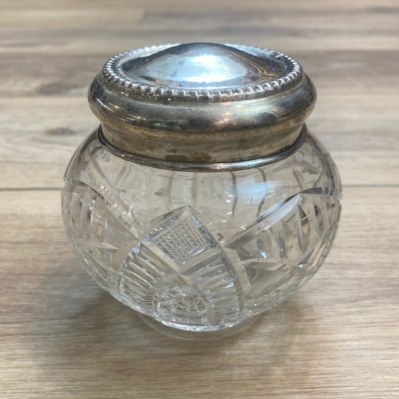 Antique‎ Cut Glass Apothecary Jar - Picture 1 of 11